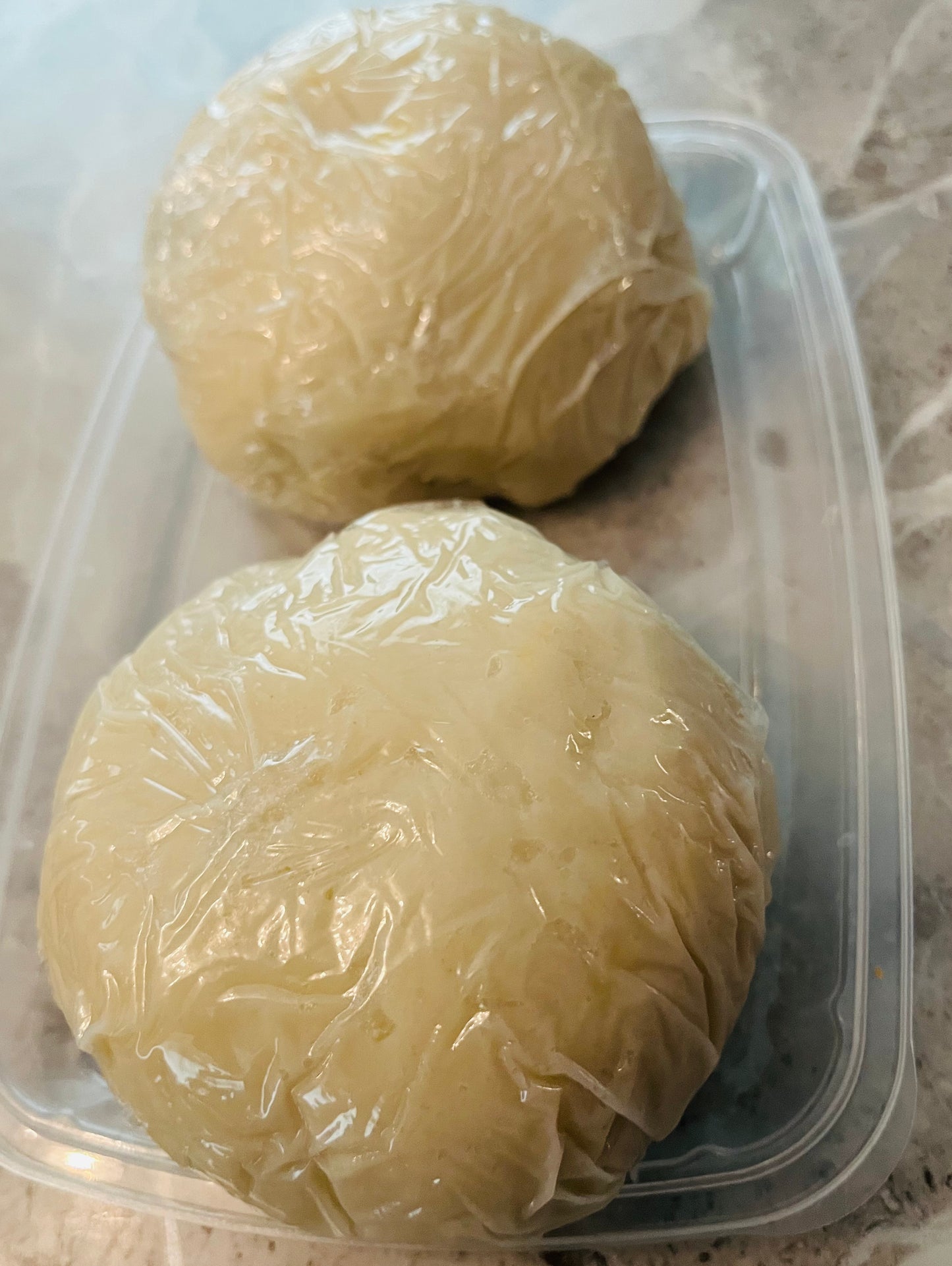 Pounded yam & Stew